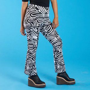 NEW Nooworks KICK FLARE RIPPLE Pants XL